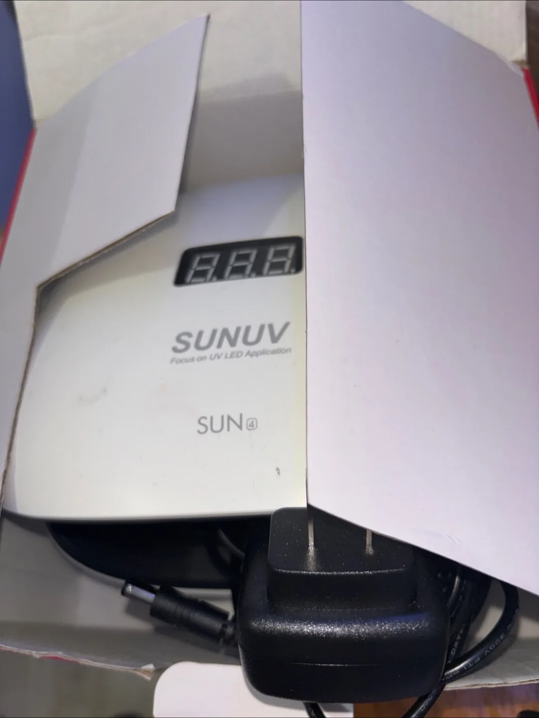 SUNUV SUN4 Smart 2.0 Nail Lamp - Like New! image indicator(2)