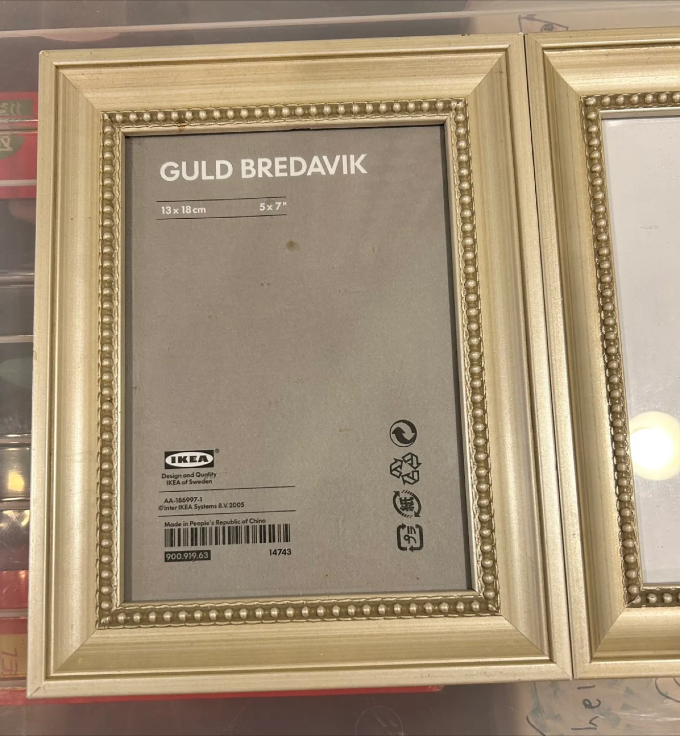 ✨3 Pack IKEA GULD BREDAVIK Frames - 5x7" thumbnail