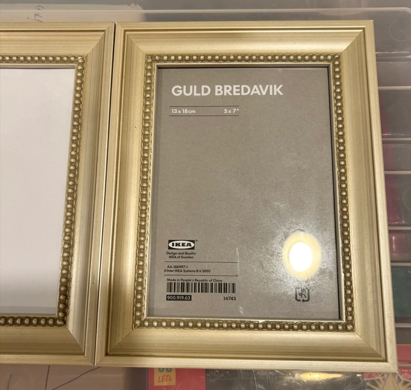 ✨3 Pack IKEA GULD BREDAVIK Frames - 5x7" image indicator(3)