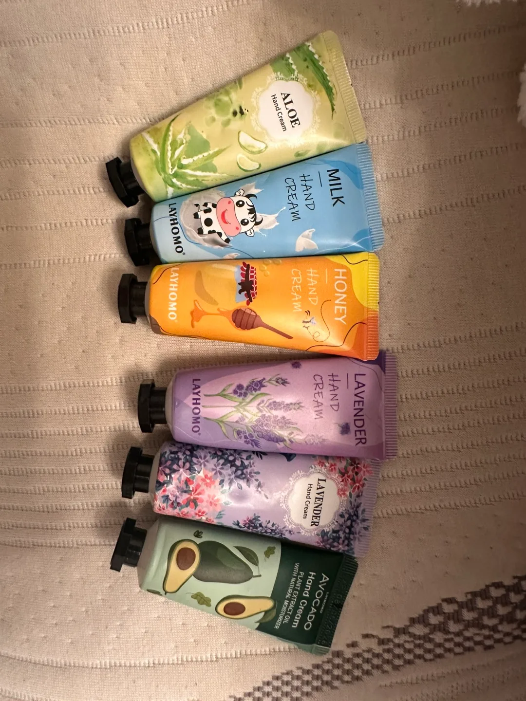 LAYHOMO Hand Cream Set (Aloe, Milk, Honey, Lavender, Avocado) thumbnail