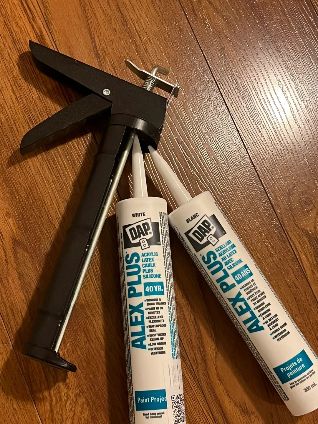 DAP Alex Plus White Acrylic Latex Caulk Plus Silicone thumbnail