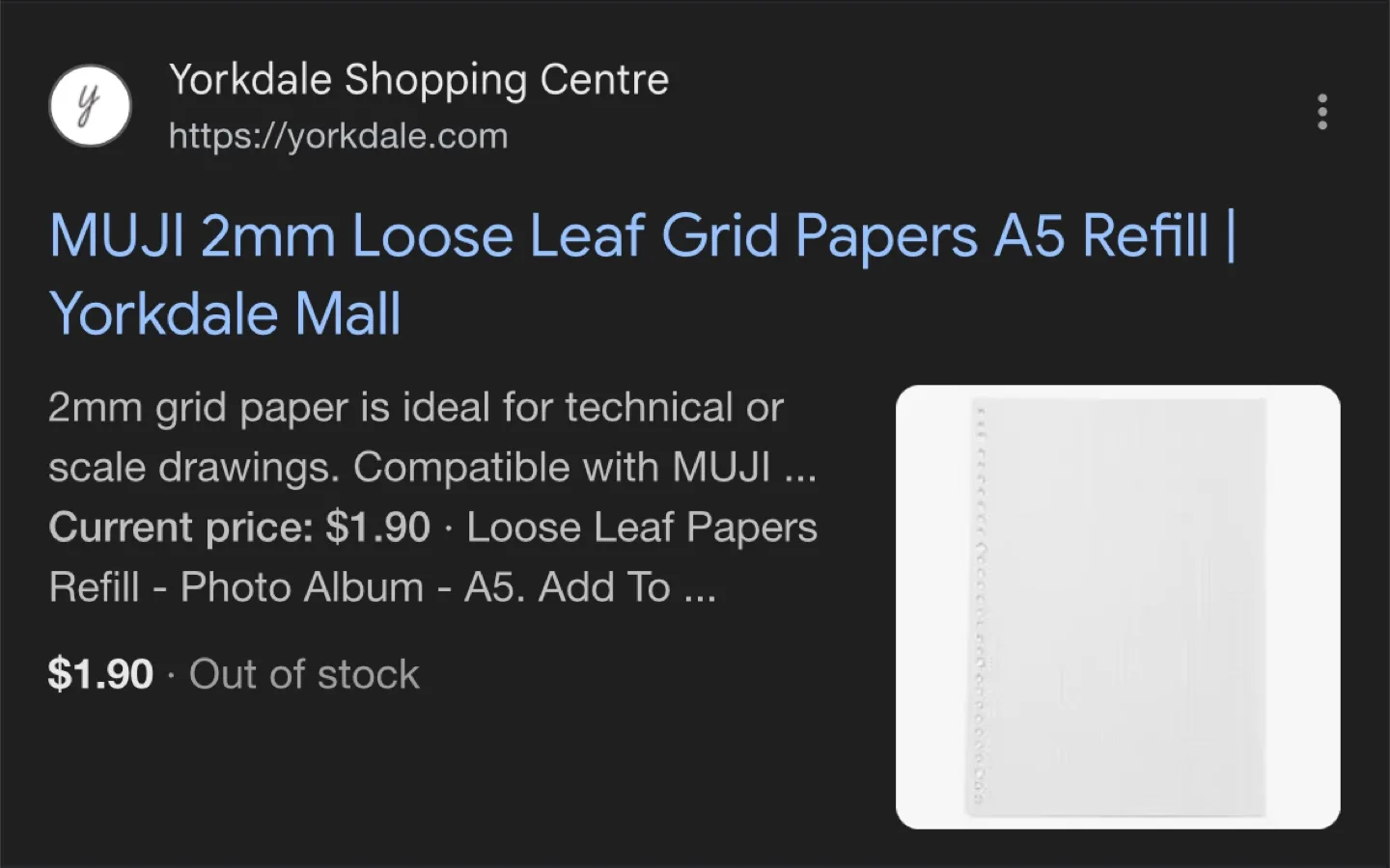 A5 size MUJI Notebook and paper image indicator(9)