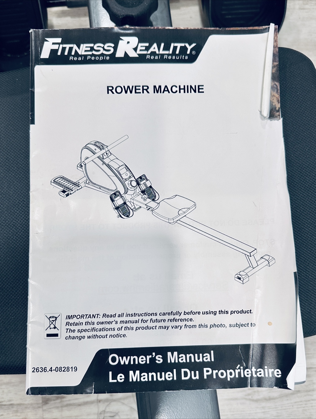 Fitness Reality Rowing Machine… - photo 4