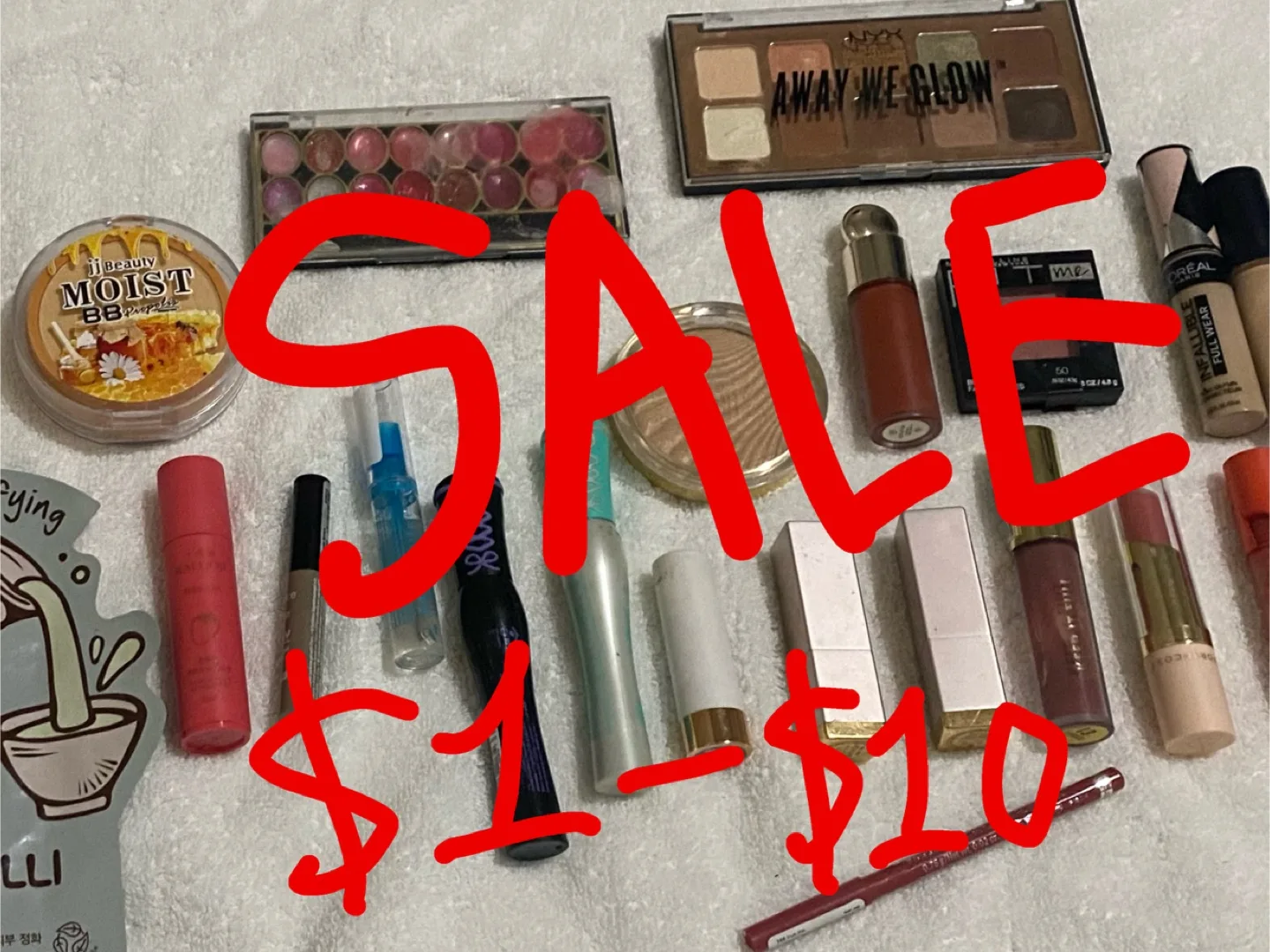 Make up sale from $1-10 thumbnail
