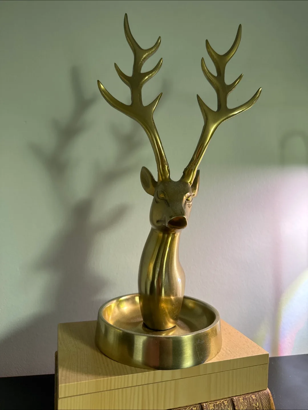 Vintage Brass Deer thumbnail