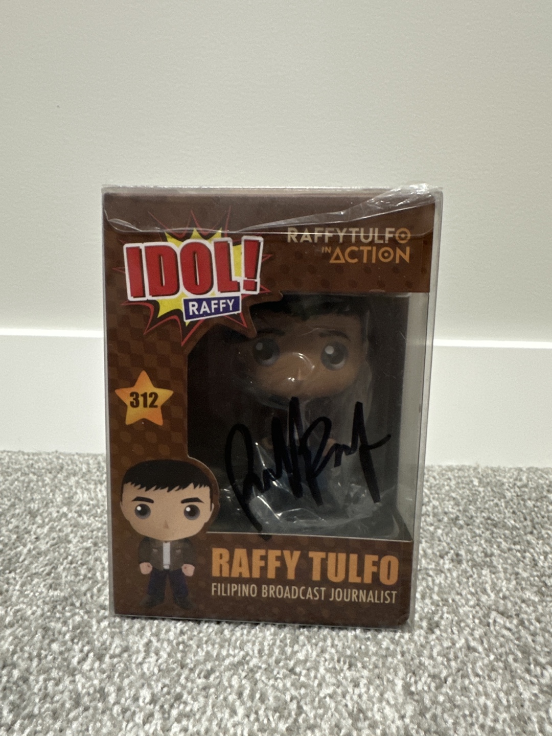 Raffy Tulfo in Action Funko Pop! Signed #022