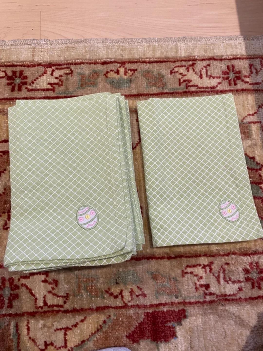 Easter Egg Print Napkins, Set of 8 thumbnail