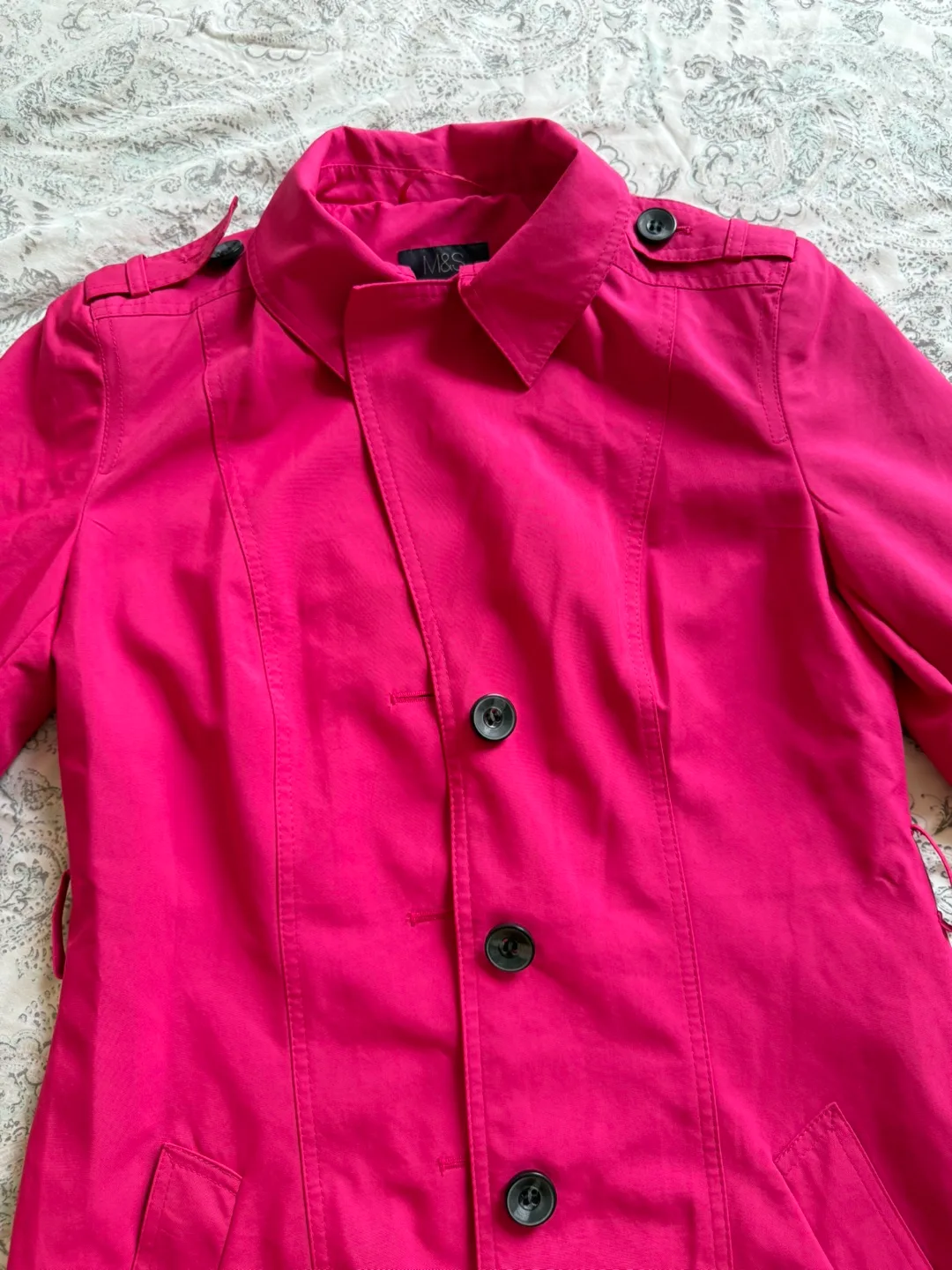 Pink Trench Coat image indicator(3)