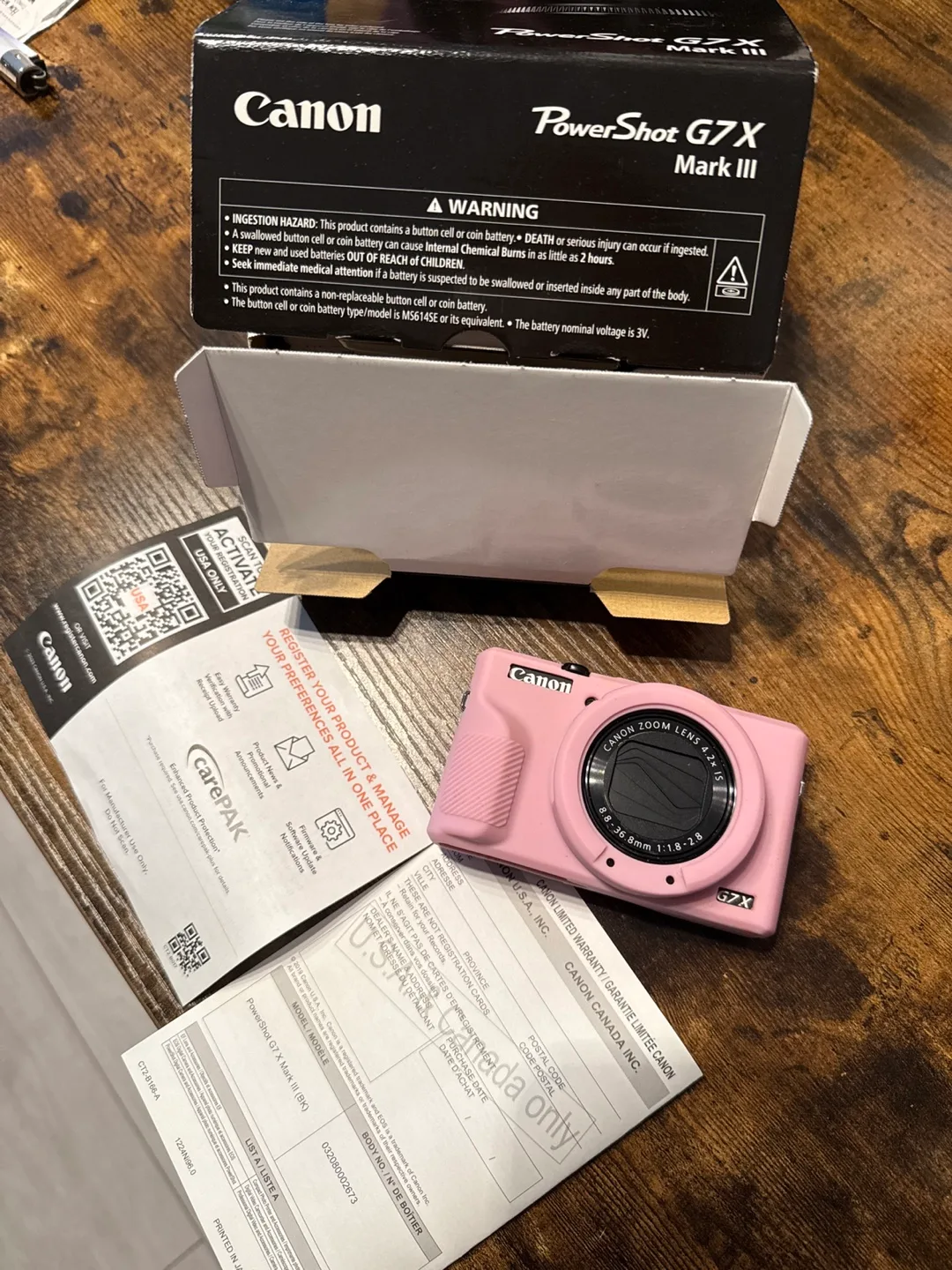 New Canon g7x mark 3 thumbnail