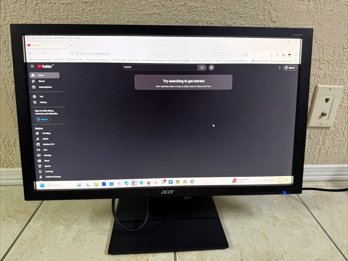 Acer monitor thumbnail
