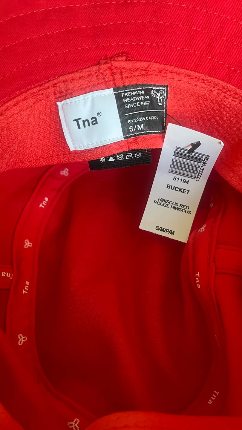 TNA Bucket Hats - Red, Pink, Brown image indicator(5)