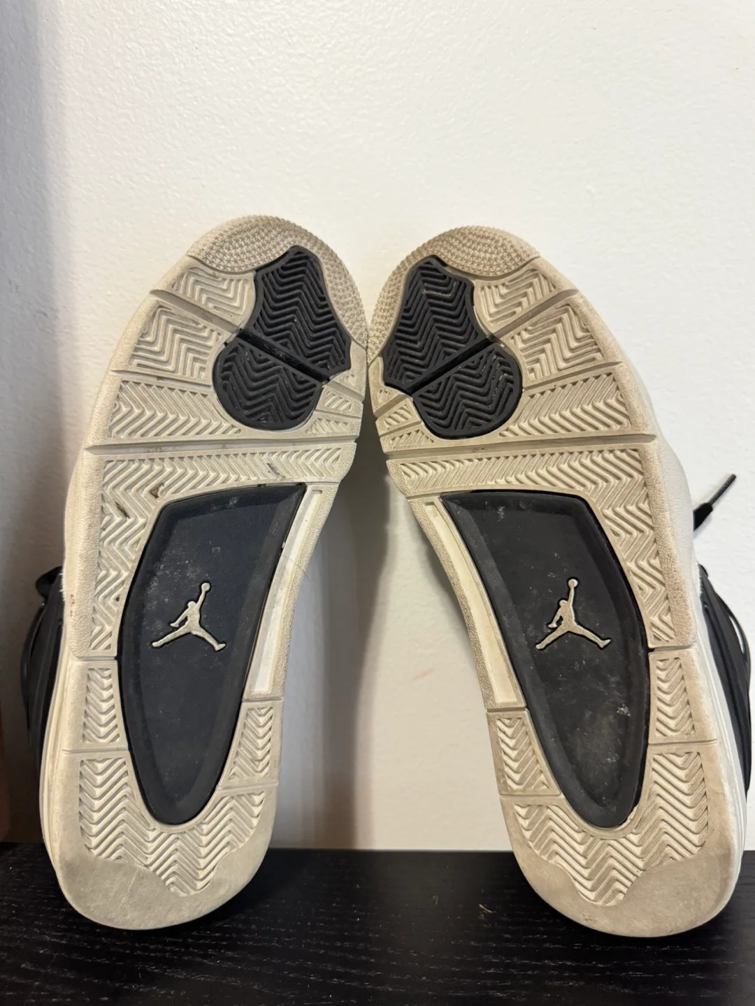 Air Jordan 4 RM Black Lightbone (10Us mens) image indicator(7)