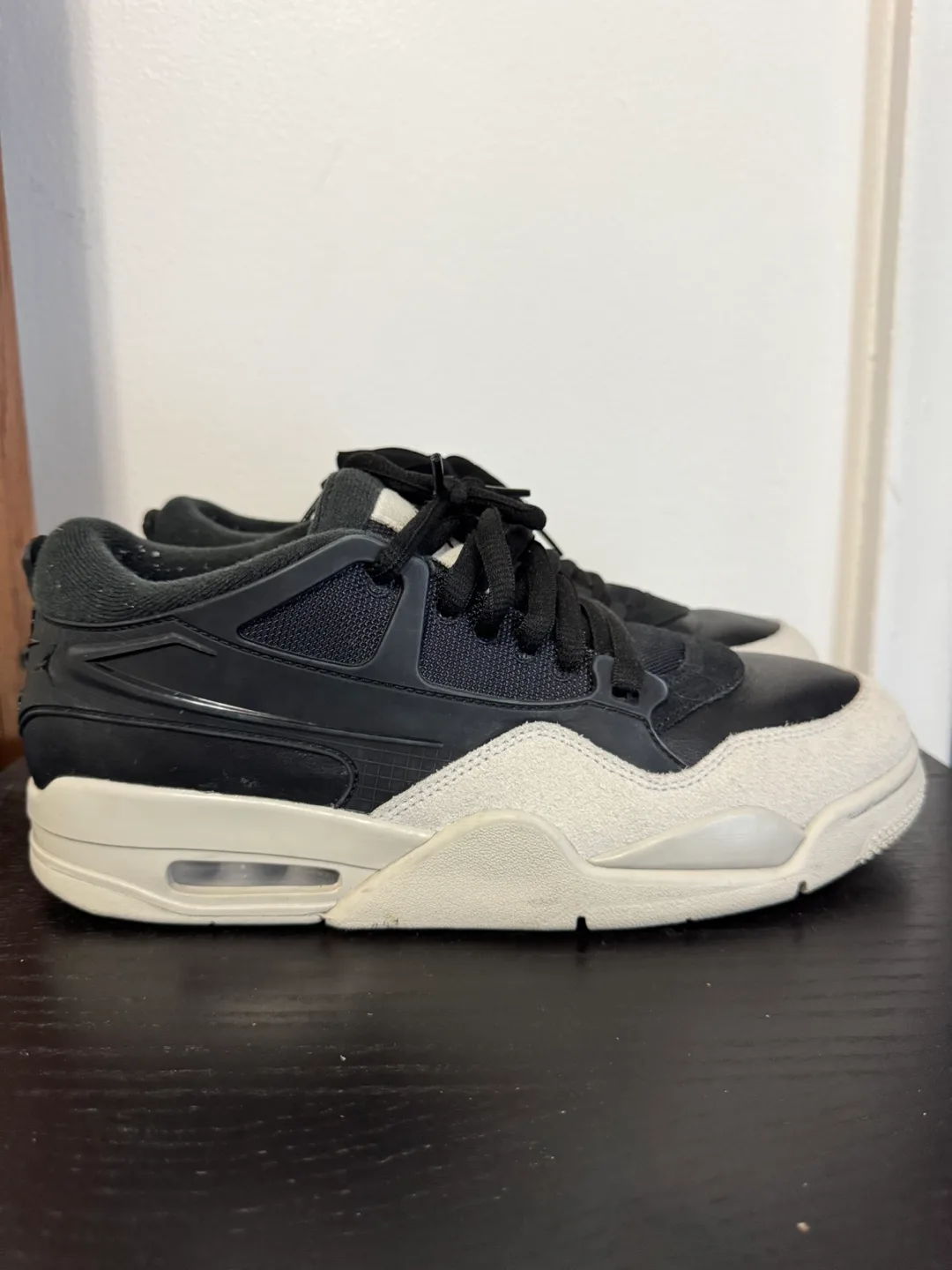 Air Jordan 4 RM Black Lightbone (10Us mens) thumbnail