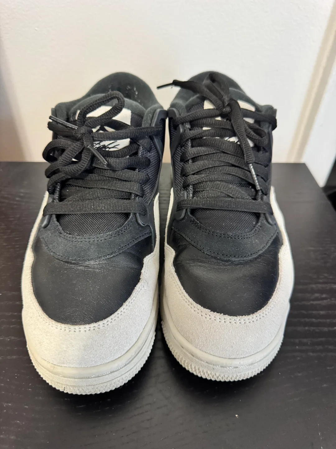 Air Jordan 4 RM Black Lightbone (10Us mens) image indicator(4)