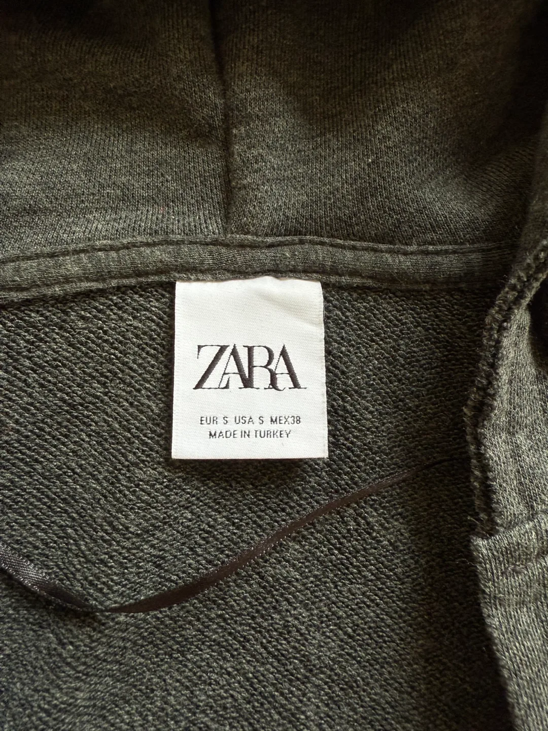 Zara Grey Hoodie - Size S image indicator(3)