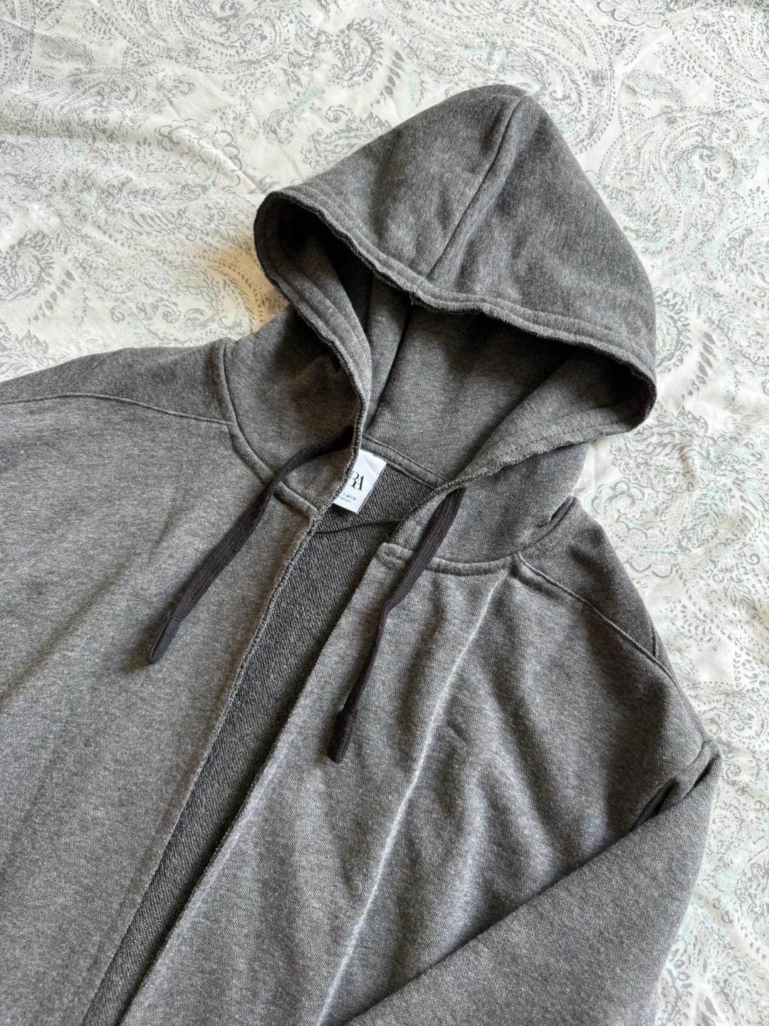 Zara Grey Hoodie - Size S thumbnail