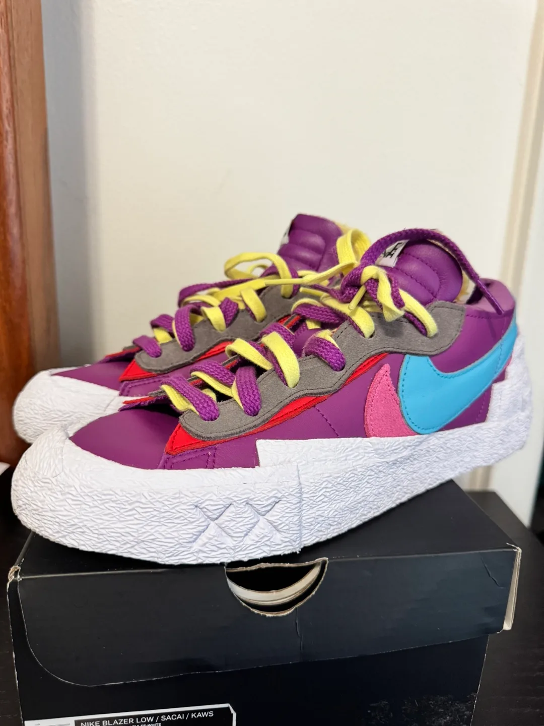 Nike Blazer low ‘Purple Dusk’ x KAWS (9.5US mens) image indicator(10)