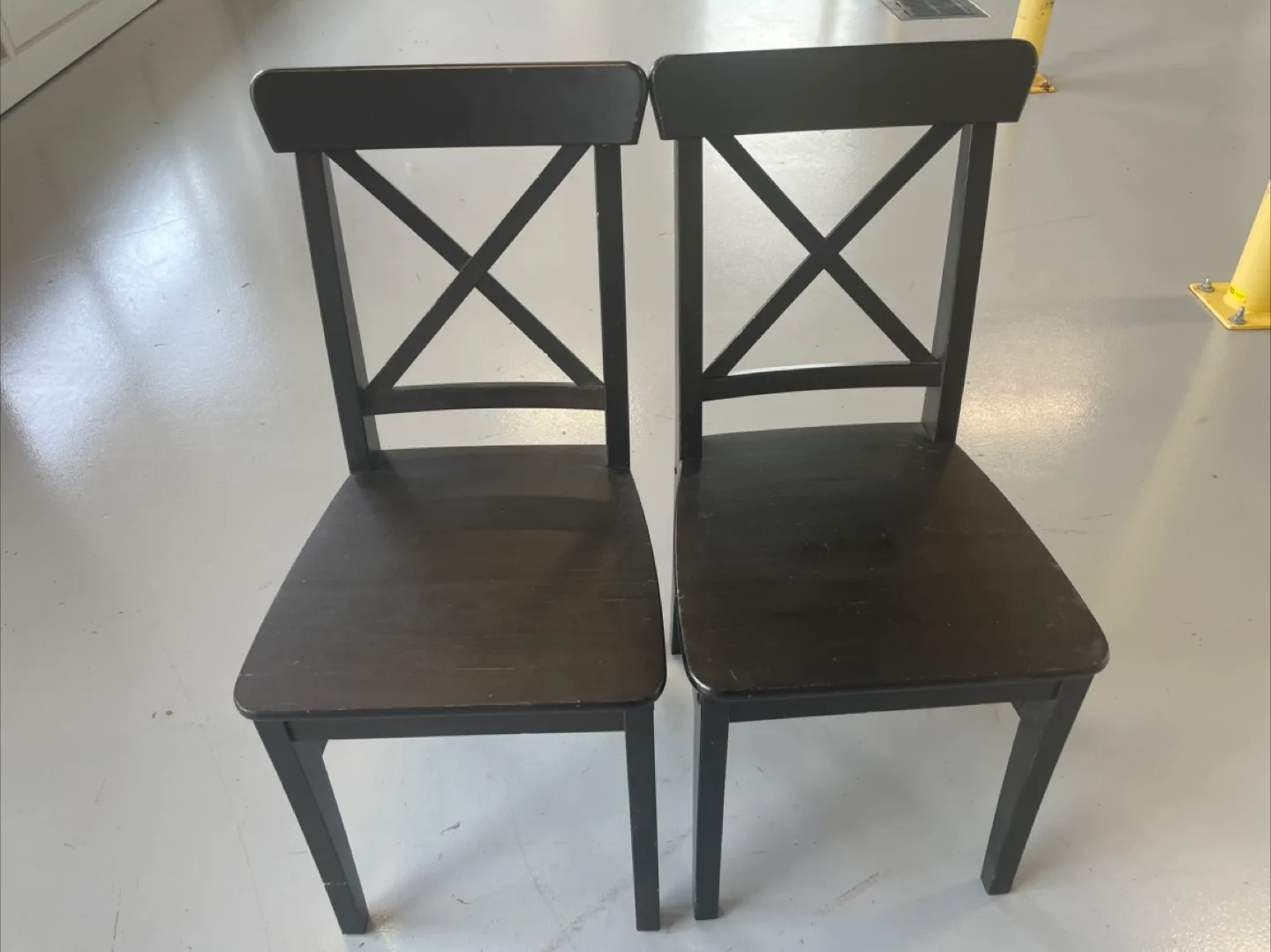 Wooden Dining Chairs - Set of 2 thumbnail