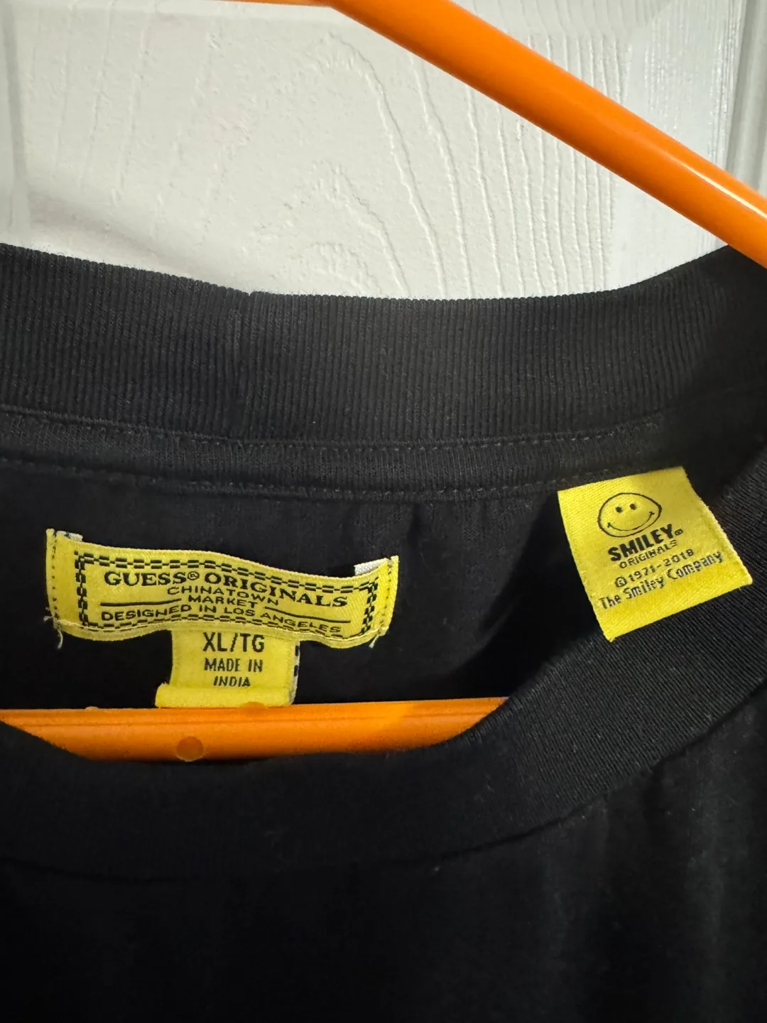 Guess x Chinatown Market Black Tee (XL) image indicator(3)