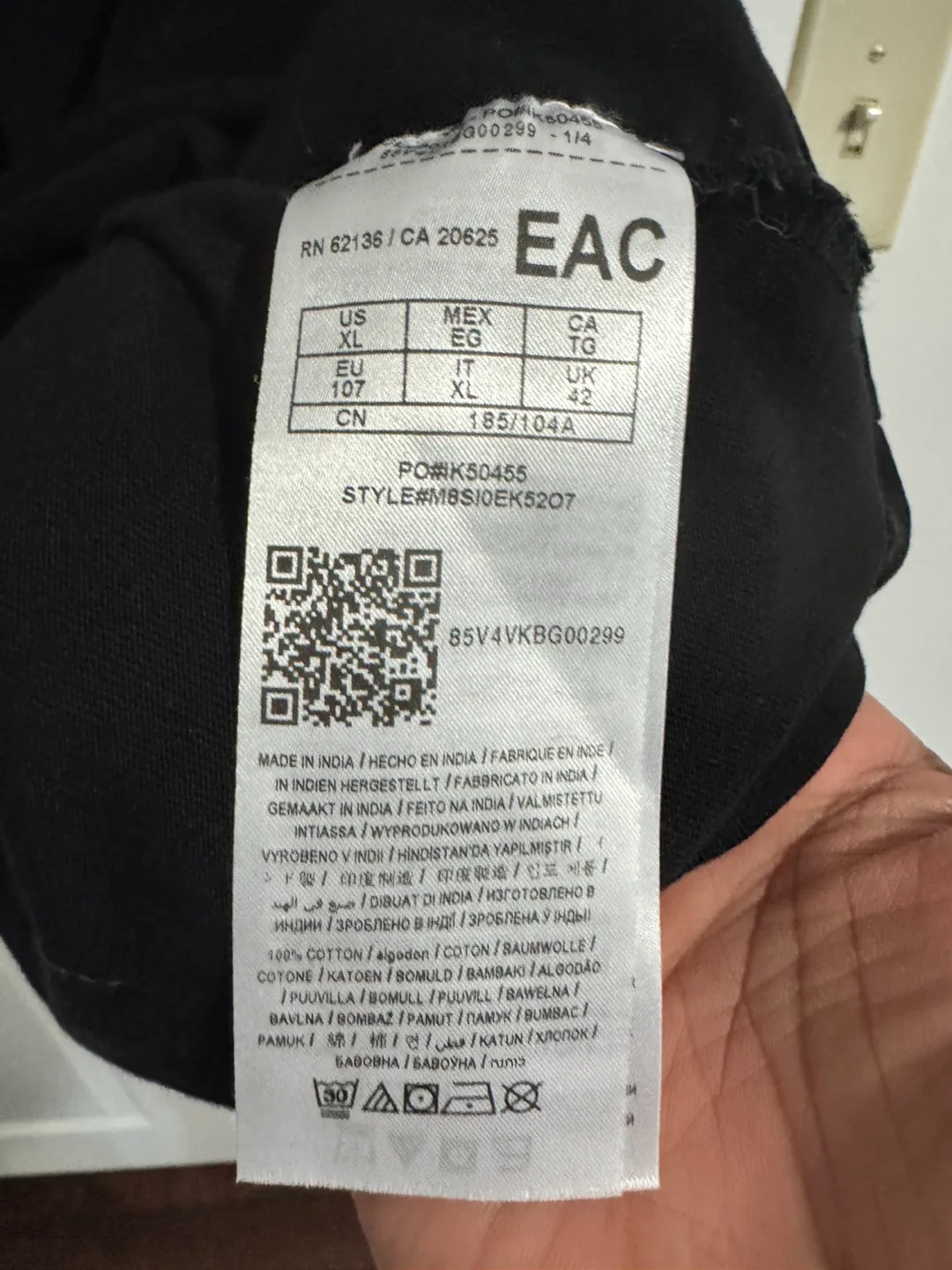 Guess x Chinatown Market Black Tee (XL) image indicator(10)