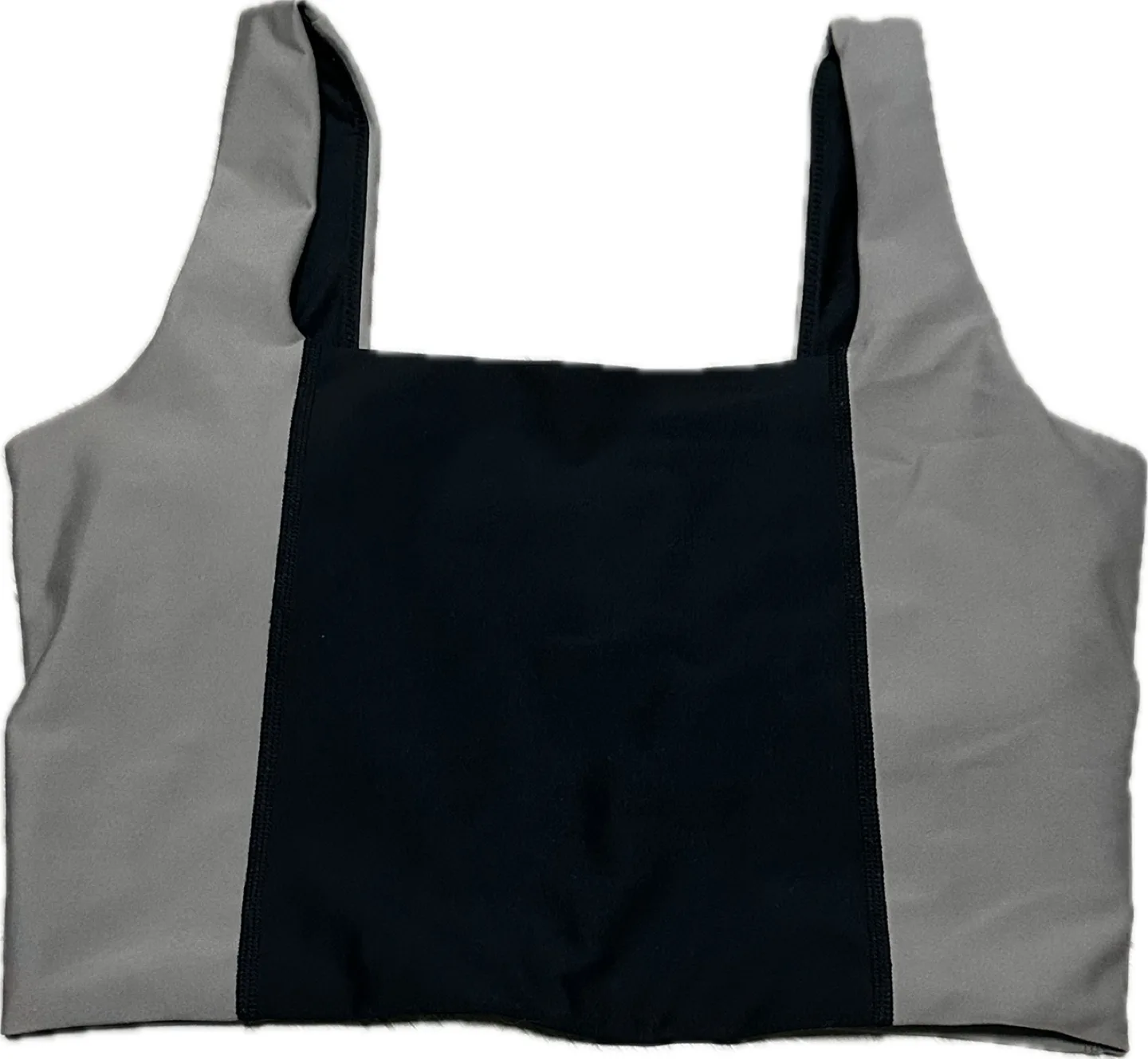 A&F YPB sculptLUX Squareneck Slim Tank | Colorblock thumbnail