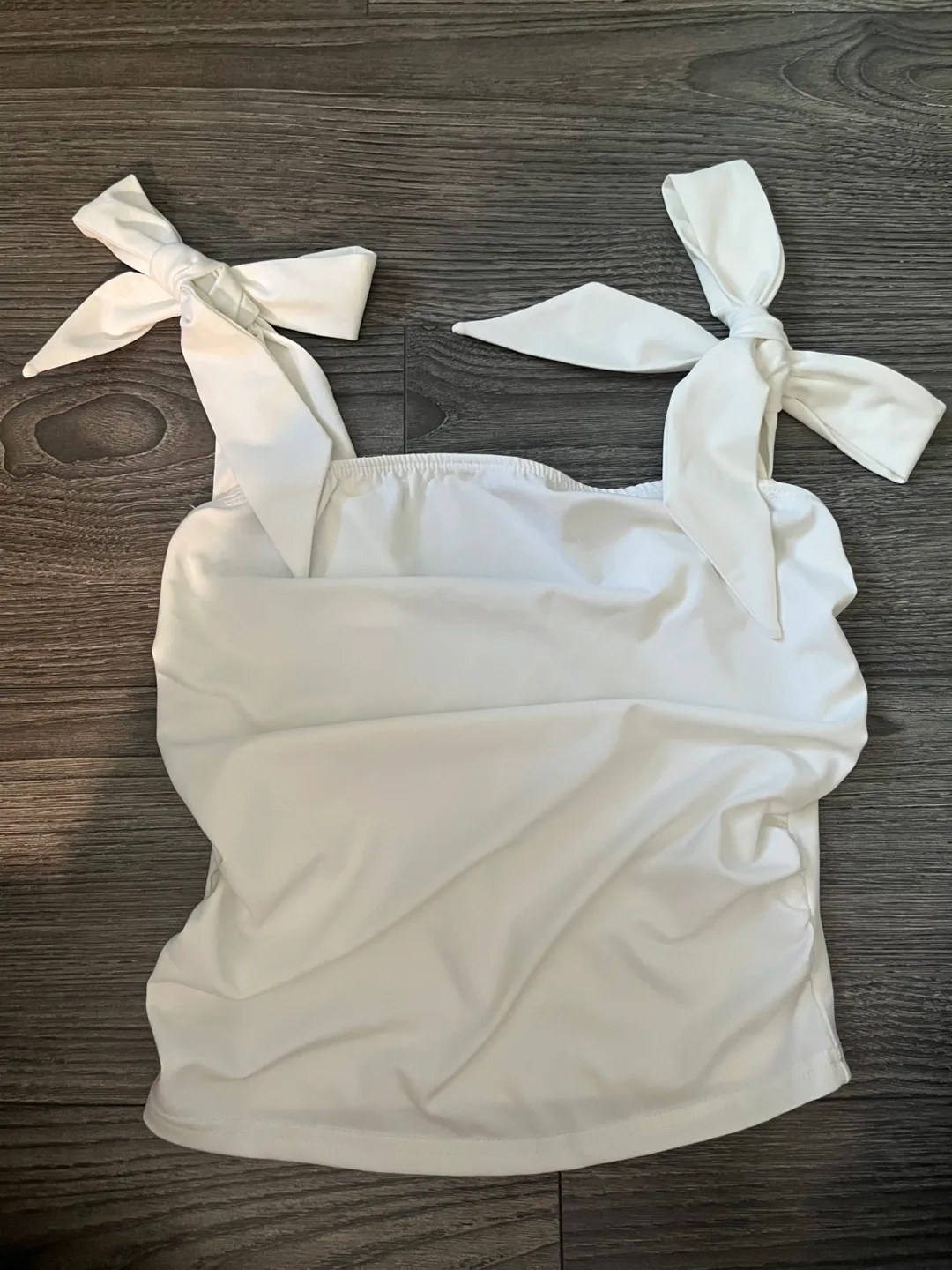 White Bow Tank Top thumbnail