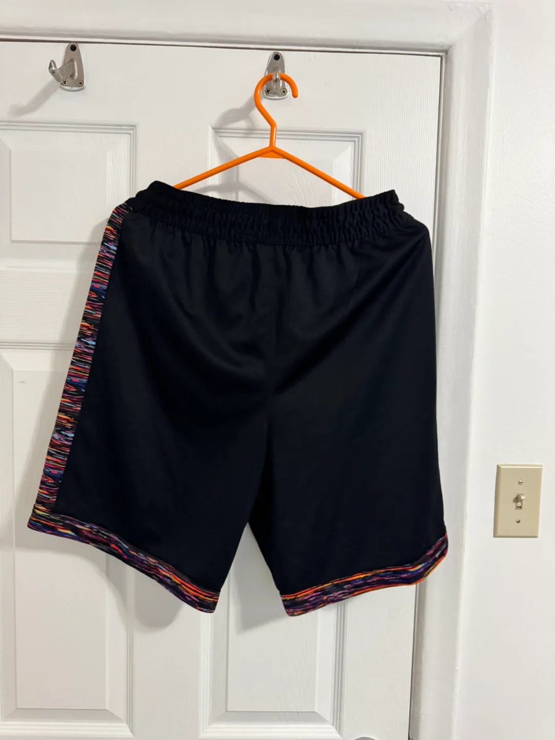 RARE NBA X Nike Brooklyn Nets Basketball Shorts (Large mens) image indicator(5)