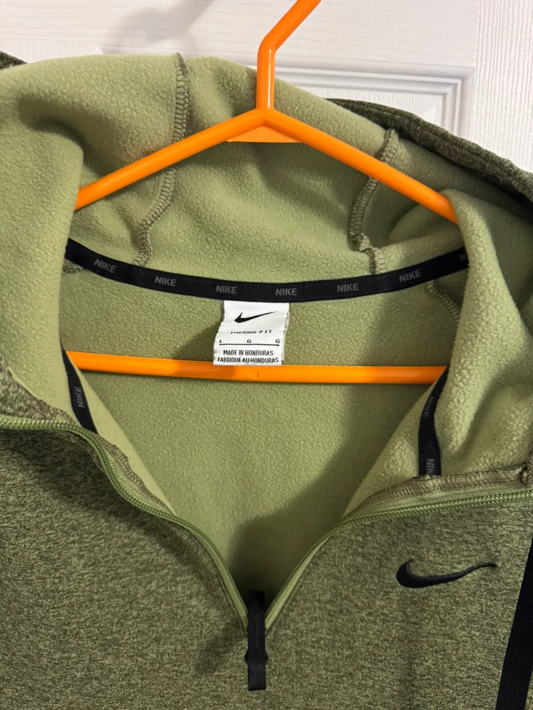 Nike Therma Fit Full Zip Fitness Rough Green (large) image indicator(7)