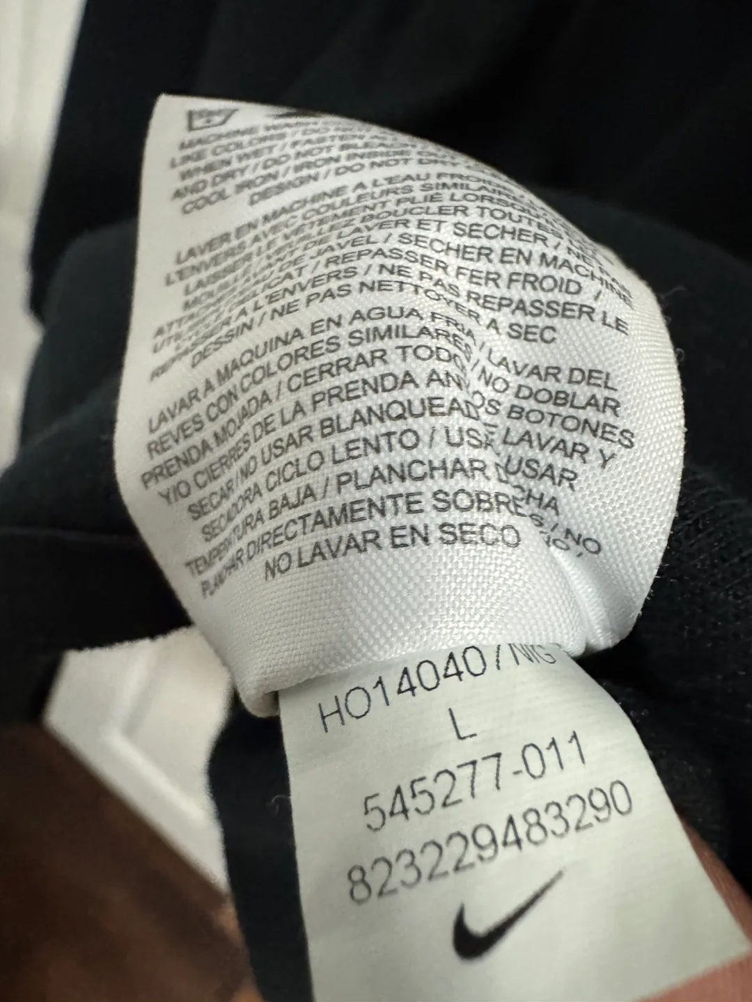 Nike Tech Fleece Windrunner Black (Large) image indicator(6)