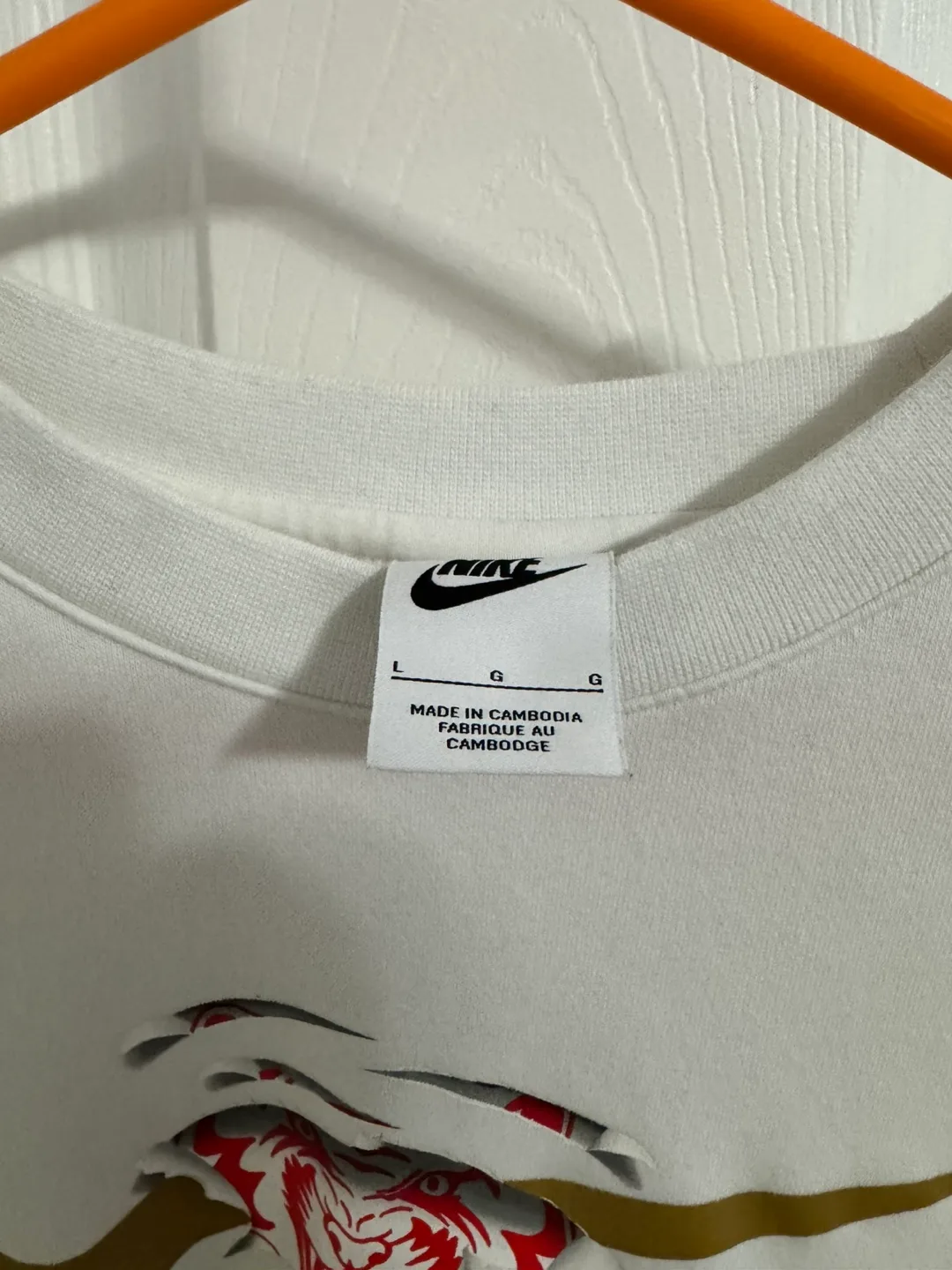 Nike Tiger Sportswear Fleece Crewneck (Large) image indicator(4)