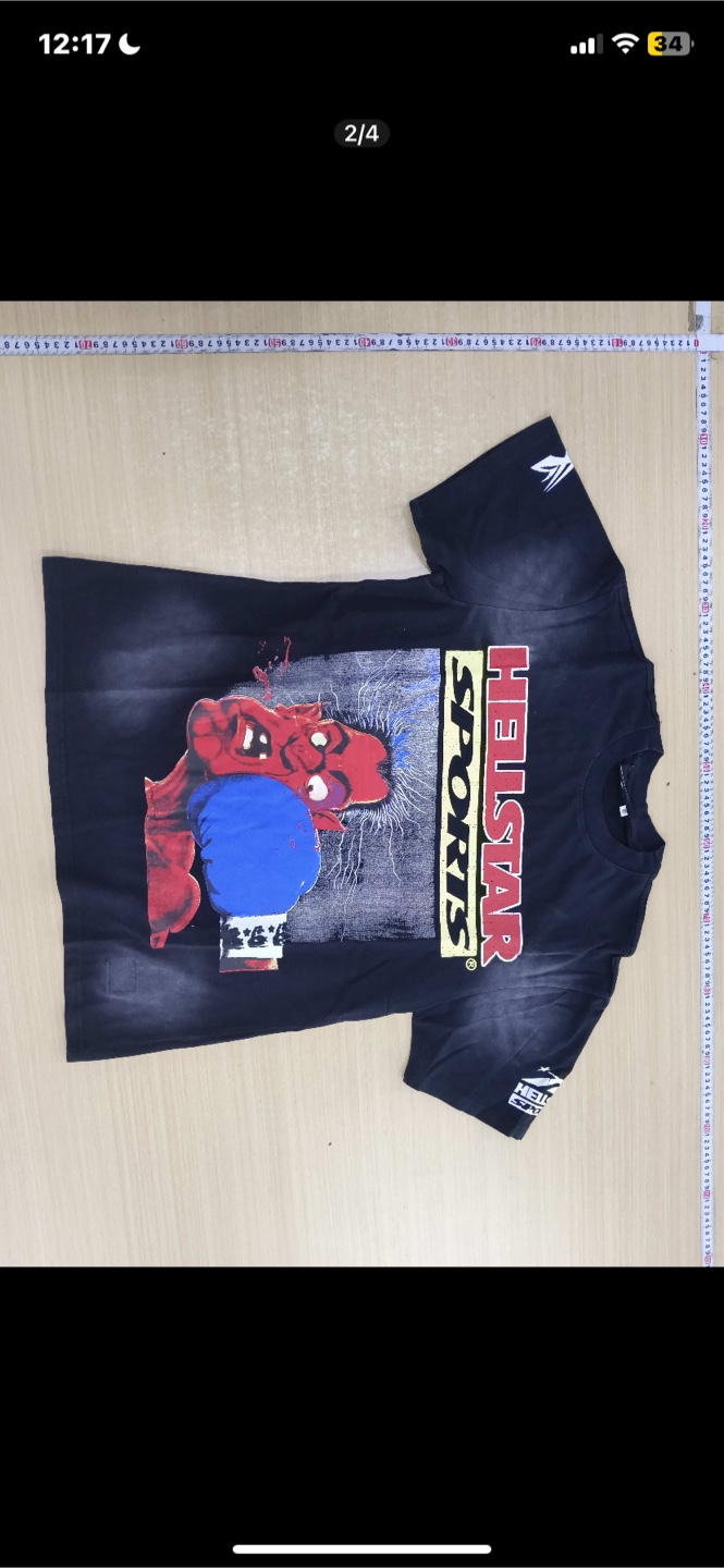 Size medium 1:1 hellstar shirt - photo 4