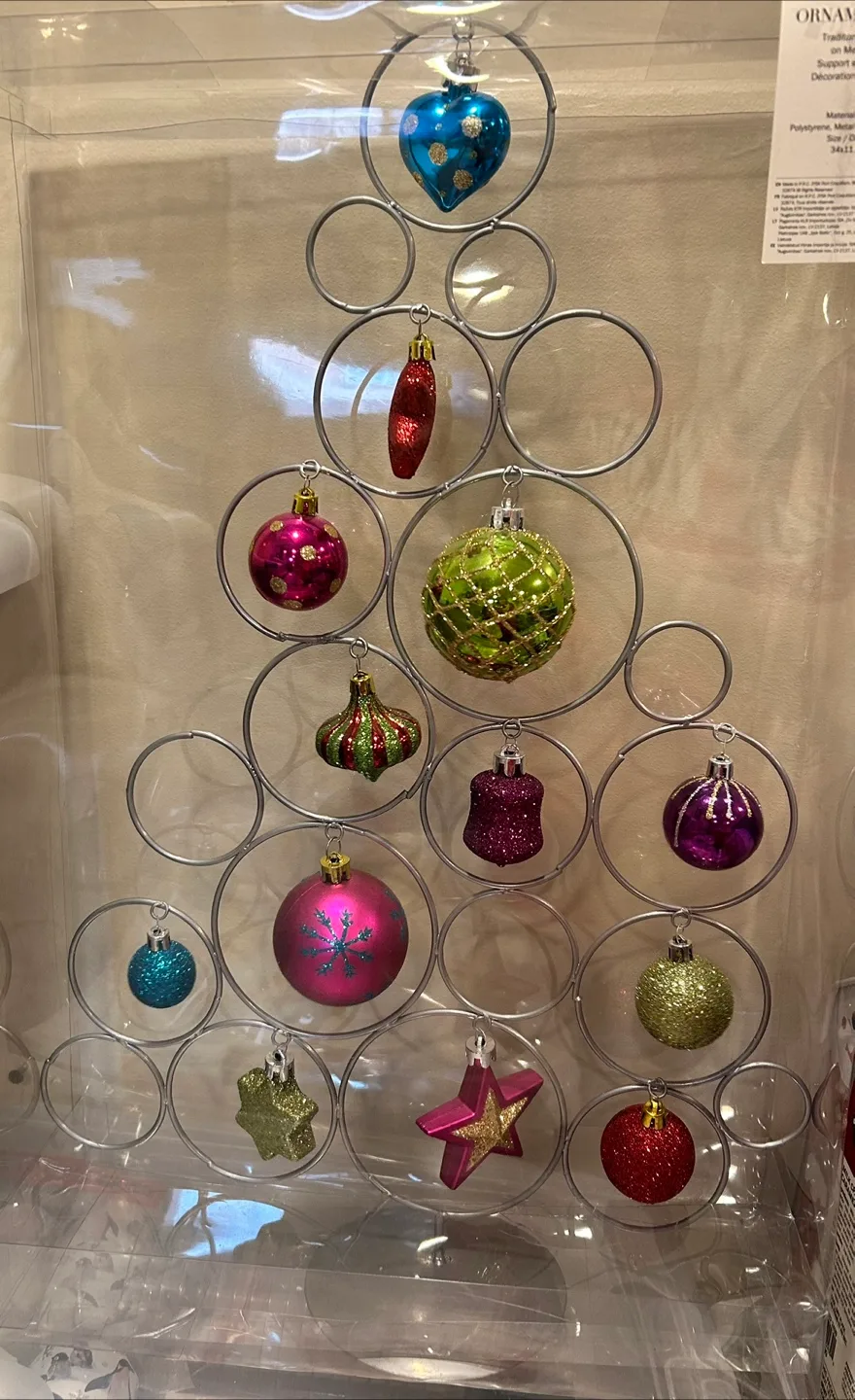 ✨Ornament Tree with Metal Stand (34x11.8x51cm) thumbnail