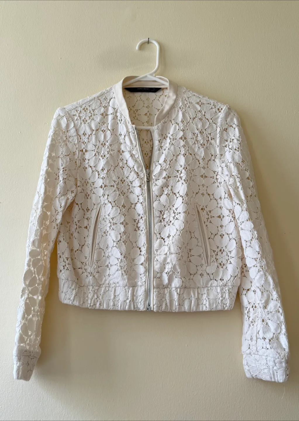 Zara Basic Bomber Jacket - Size S thumbnail