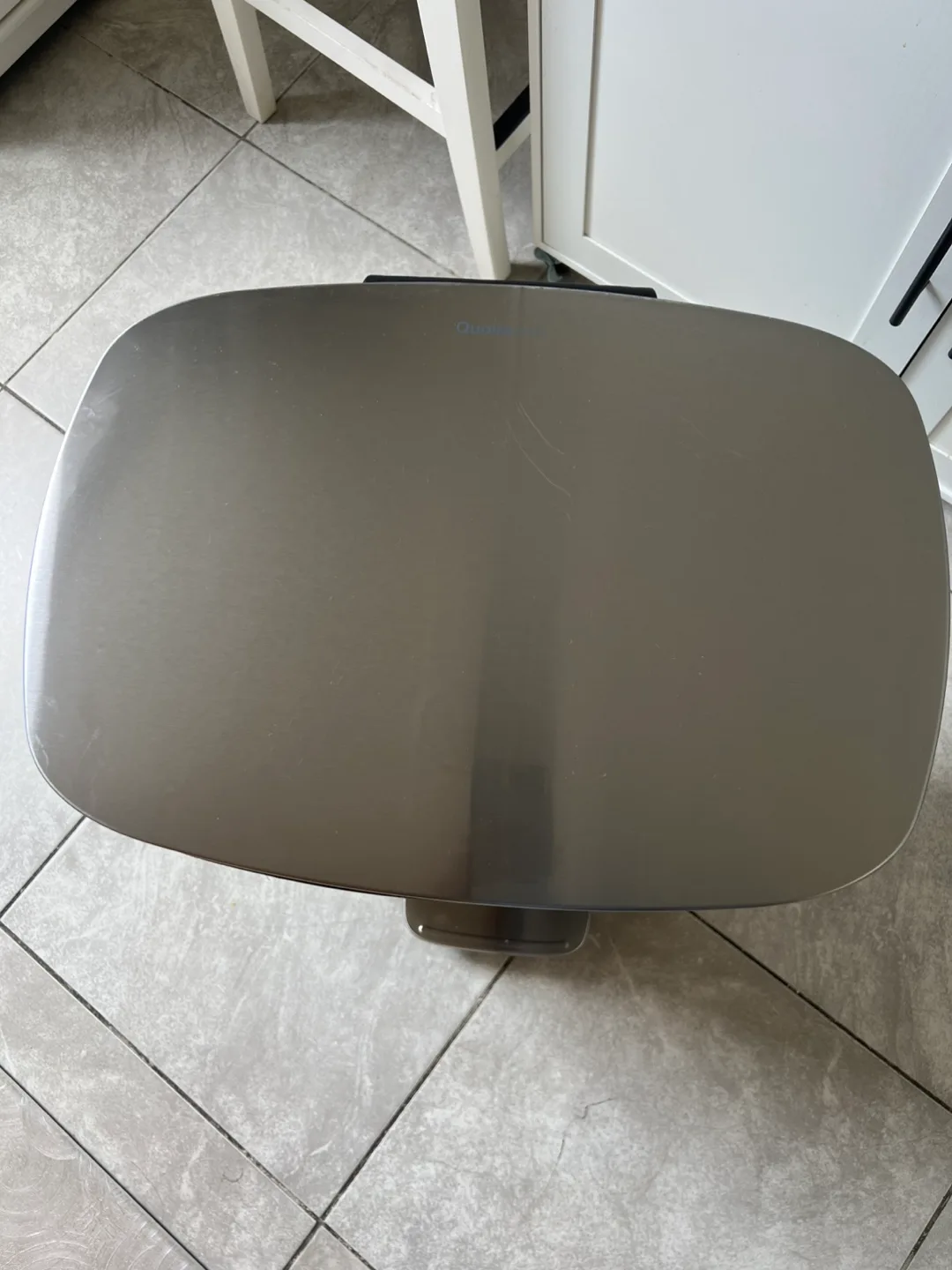 QUALIAZERO Stainless Steel Trash Can image indicator(2)