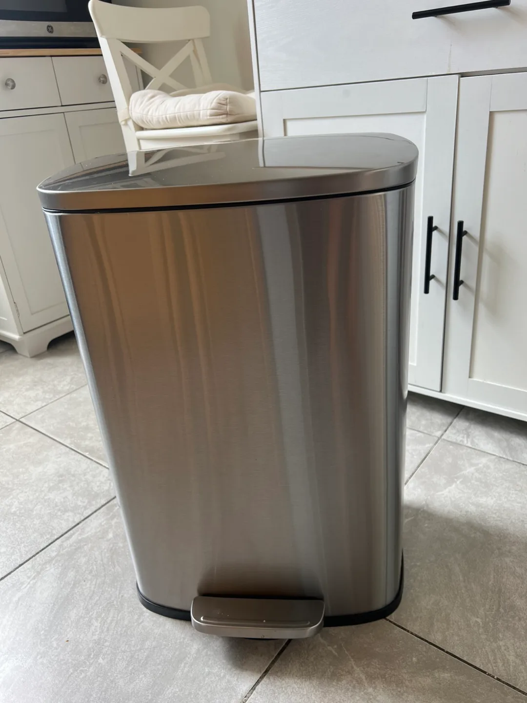 QUALIAZERO Stainless Steel Trash Can thumbnail