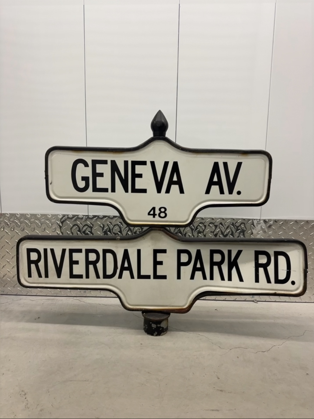 Vintage Toronto Street Sign