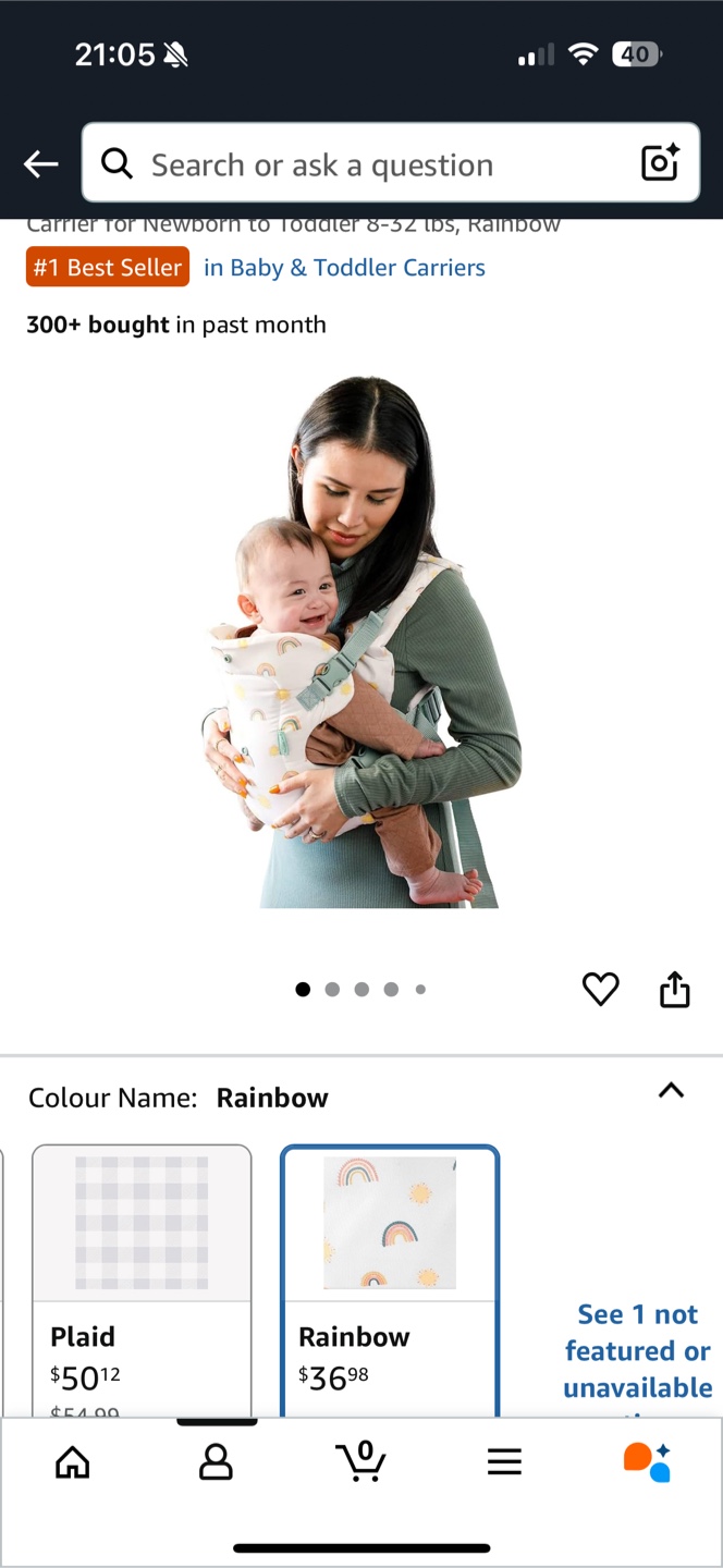 Infantino Baby Carrier - #1 Best Seller on Amazon - photo 2
