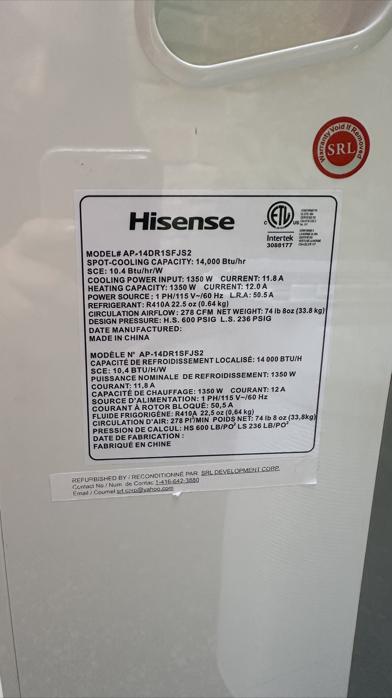 Hisense Air Conditioner - photo 2