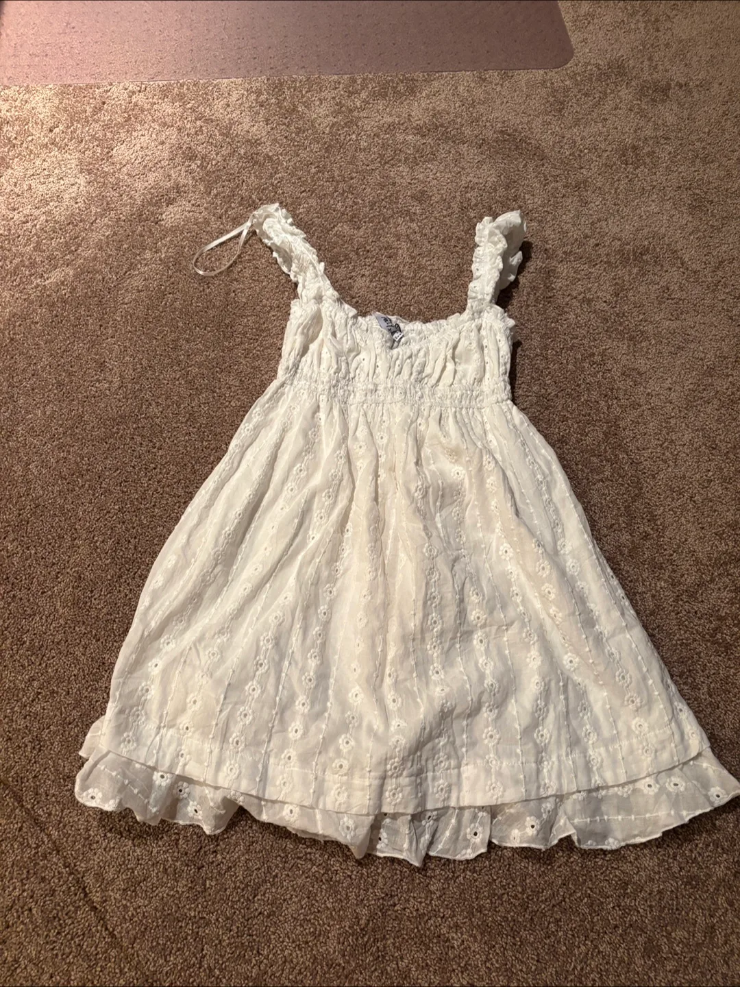 White Mini Dress/Princess Polly/Tags still on thumbnail