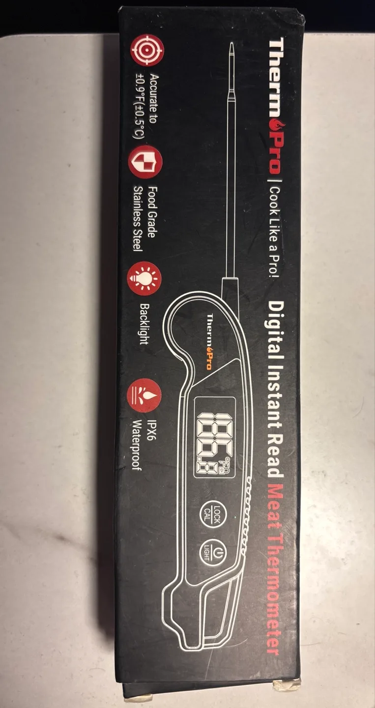 ThermoPro Digital Instant Read Meat Thermometer thumbnail