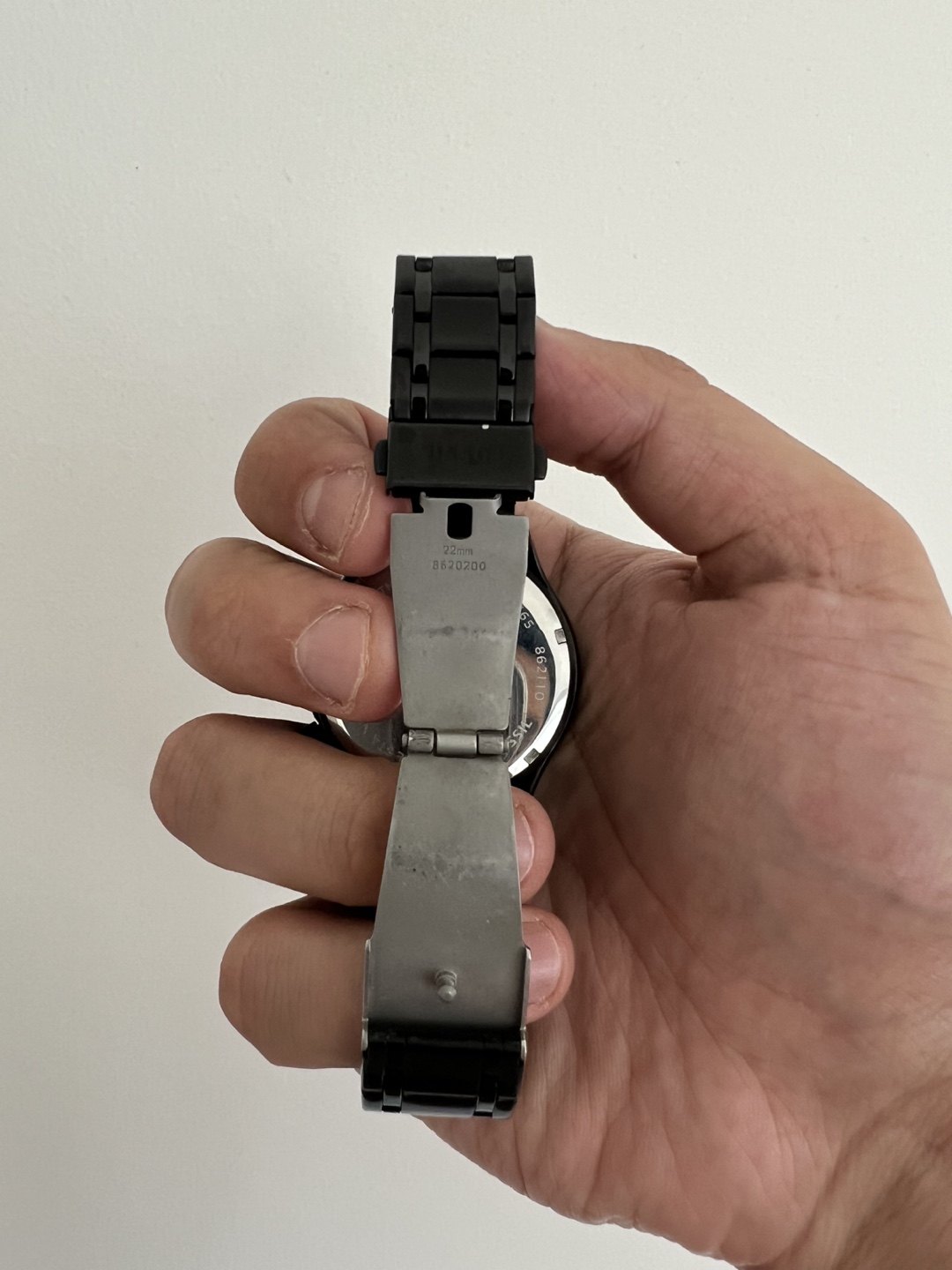 Fossil Minimalist Chronograph Black Watch - photo 5