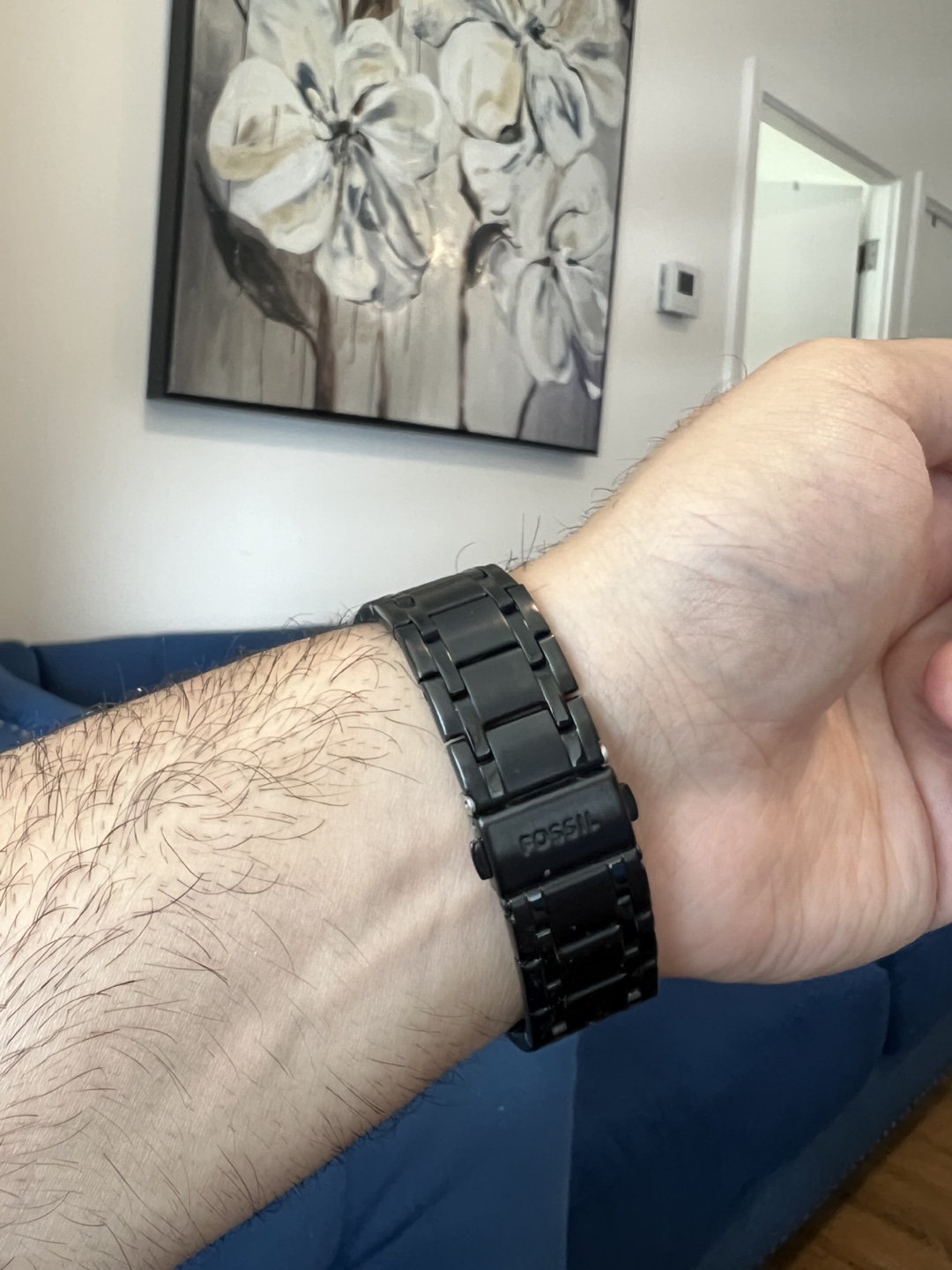 Fossil Minimalist Chronograph Black Watch - photo 3