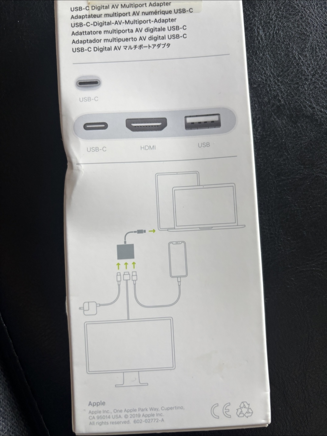 Apple USB-C to Digital AV Multiport Adapter - New! - photo 2