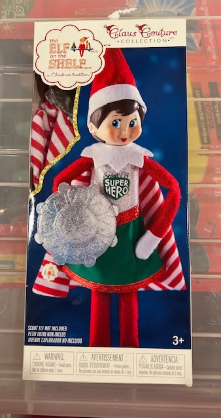 🤩 Elf on the Shelf Claus Couture Superhero Girl Outfit thumbnail