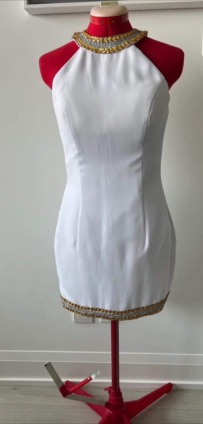White Beaded Dress from Ada’s Bridal thumbnail