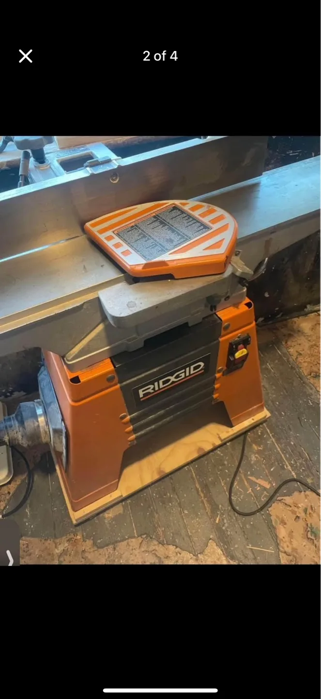 Ridgid Woodworking Jointer thumbnail