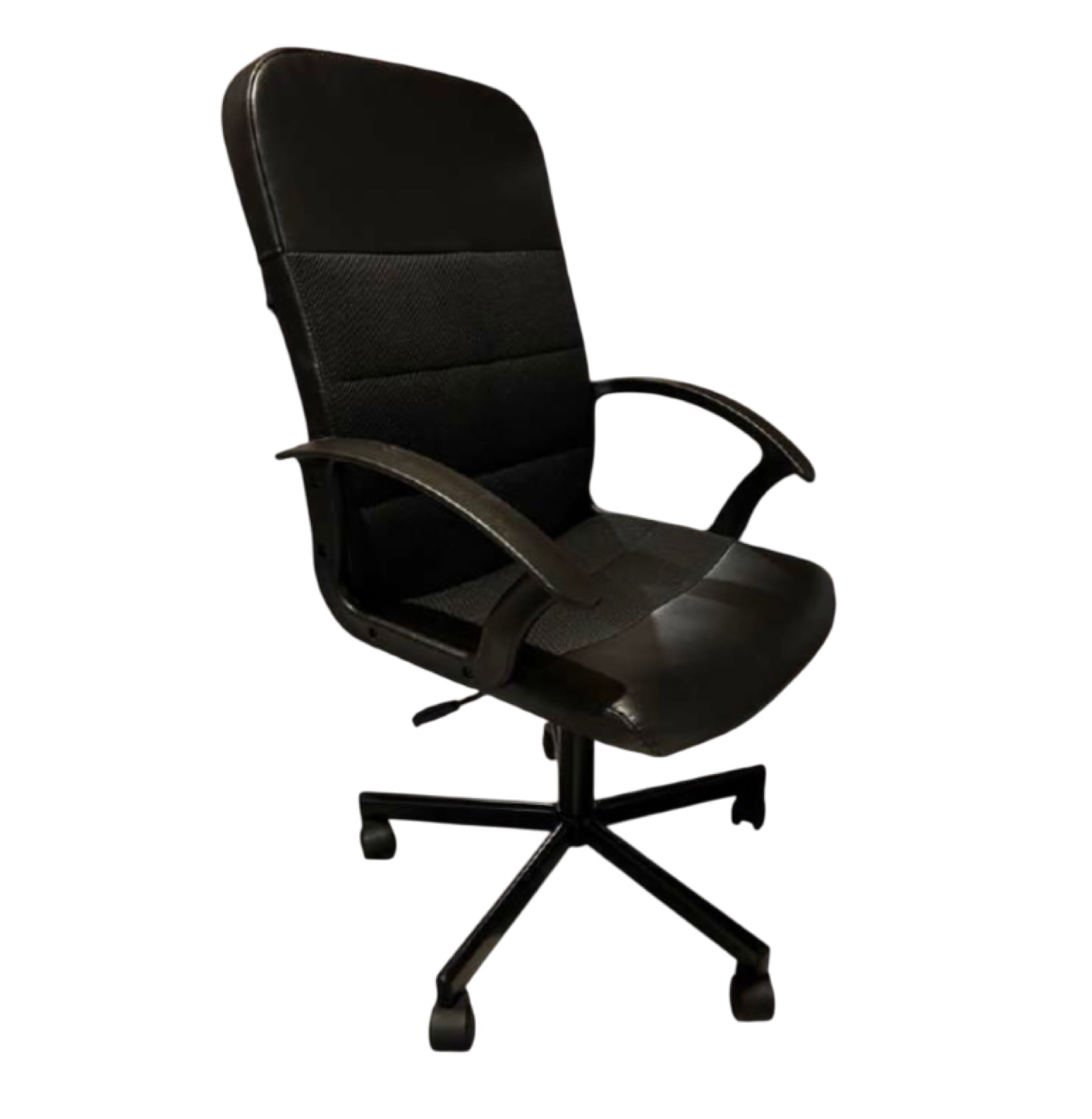 Office Chair & Desk Set - Black