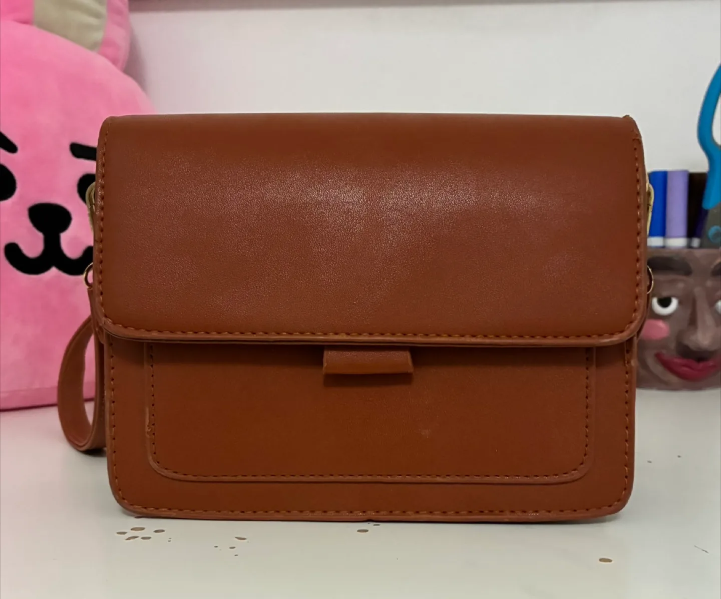 Small brown Shoulder Bag thumbnail