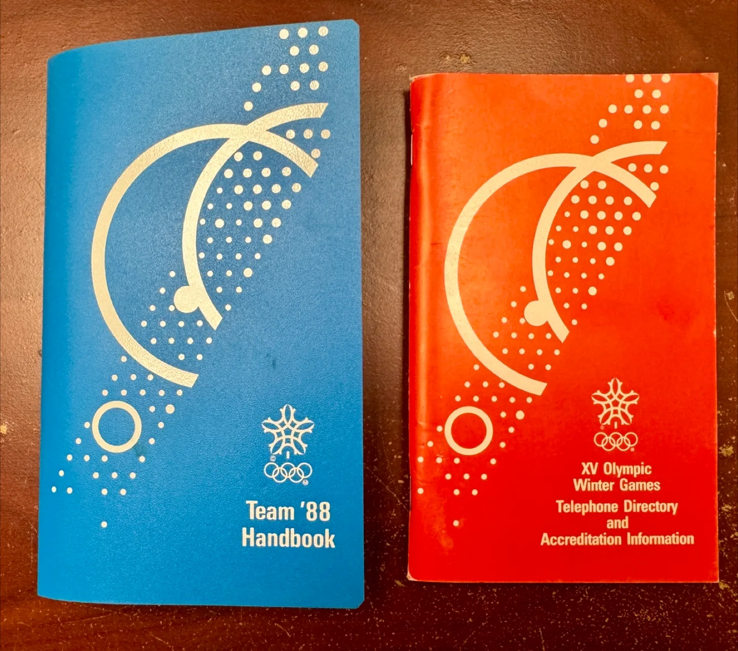 1988 Winter Olympics Team Handbook & Directory thumbnail