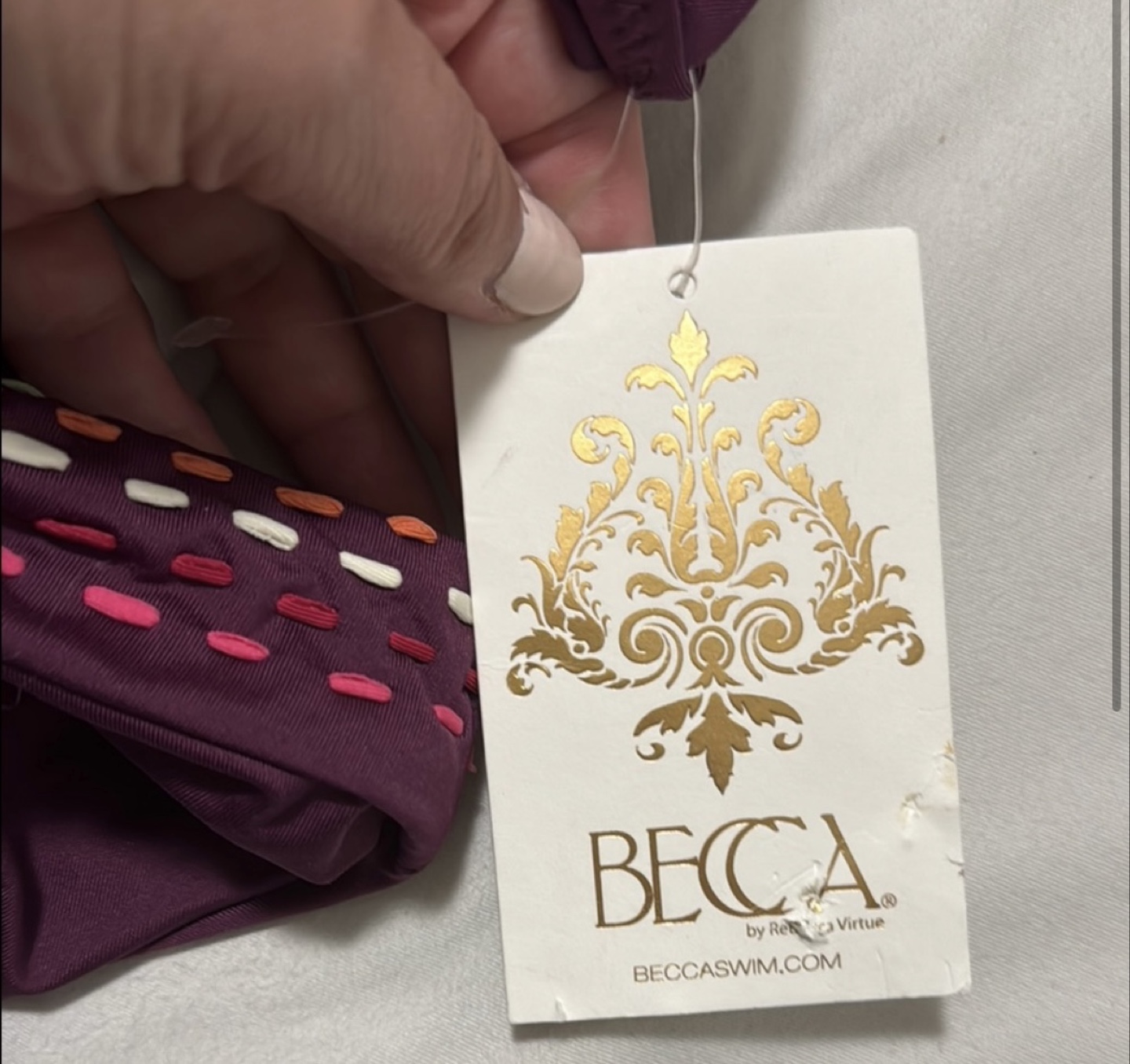 New Becca by Rebecca Virtue Bikini Set size M - photo 2